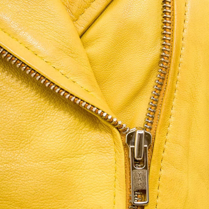 New Arrival Women's Breathable Leather Jacket Comfortable Lightweight Casual Wear with Durable Satin <b>Material</b> for Autumn Season - Product Image 4