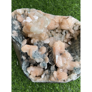 Premium White Apophyllite Yellow Stilbite on Black Coral <b>Crystal</b> Natural Mineral Stone for Home Decor and Wholesale - Product Image 4