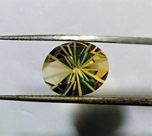Pierre précieuse naturelle en citrine, coupe ovale fantaisie, pierre lâche de haute qualité pour la fabrication de bijoux, conception de pendentif et de bague - Product Image 6