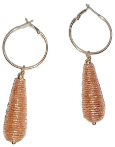 Pendientes de diseño de perlas rosas de cristal multicolor Unisex de tendencia, joyería de fiesta de estilo clásico, gran oferta para mujeres para bodas - Product Image 1