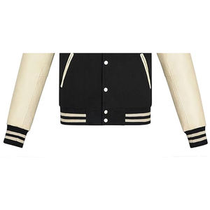 Chaqueta Varsity de Lana para Hombre, de Alta Calidad y a la Moda, con Cuello Alto para Invierno - Disponible a Precio de Mayoreo con Bordado - Product Image 5