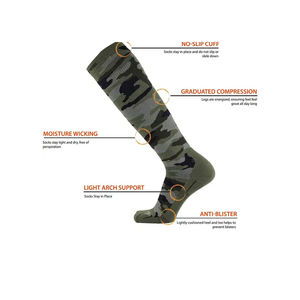 Best Price Men's <b>Polyester</b> Athletic <b>Socks</b> New Fashionable Classic Breathable Comfortable Long Casual Wear Plain Sports <b>Socks</b> - Product Image 4