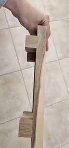 Minimal Style Wooden Serving Tray | Raised Organizer <b>Desk</b> <b>Table</b> Storage - Product Image 3