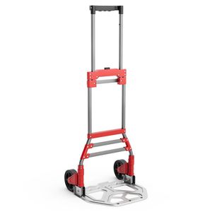 Carrello Pieghevole con Manico Telescopico e Ruote, Portatile per Carrelli e Trolley - Product Image 1
