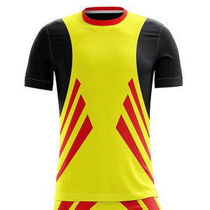 Conjuntos de Uniformes de Fútbol Sublimados Deportivos, Hechos de Poliéster, Uniforme de Fútbol para Adultos con Nombre y Número Personalizados, Transpirable - Product Image 4