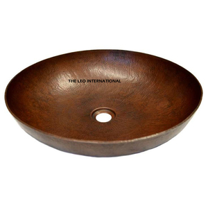 Évier de cuisine artisanal en cuivre pur style ferme avec rail frontal en laiton, évier de cuisine en cuivre, lavabo de luxe - Product Image 6