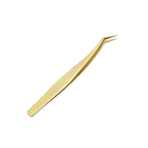 Pince à épiler pour cils, précision, acier inoxydable, outil de salon pour extensions de cils - Product Image 2