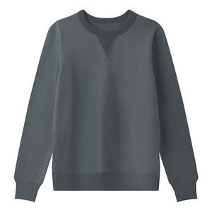 เสื้อสเวตเชิ้ตผู้ชายผ้าฟลีซแขนยาว 500gsm หนานุ่ม คอกลม สำหรับผู้ชาย - Product Image 2