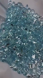 Piedra facetada de aguamarina azul natural para la fabricación de joyería artesanal y colecciones de joyería con gemas personalizadas - Product Image 3