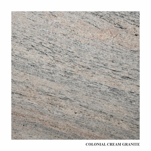 Plan de travail en granit Colonial Cream, poli, traditionnel, durable, fabriqué en Inde. - Product Image 3