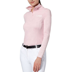 Camisa de Competición Profesional Ligera para Mujer con Logotipo Personalizado OEM, Capa Base de Alto Rendimiento, Proveedor Suplex/Robex - Product Image 2