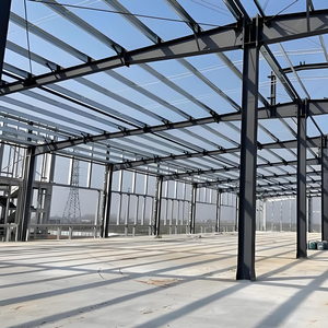 Costruzione Personalizzata di Telai in Acciaio Leggero Secondo Standard ASTM con Processo di Saldatura per Magazzini a Grande Campata e Sale Logistiche - Product Image 1