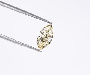 Diamante amarillo de fantasía cultivado en laboratorio con certificación IGI, corte marquesa, diamante CVD suelto, diamante VVS creado en laboratorio, venta al por mayor para la fabricación de joyas - Product Image 4