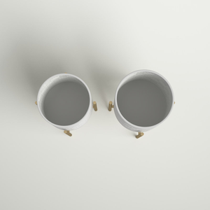 Soporte de Metal Resistente para Macetas, Acabado Pulido Moderno, Fácil de Montar, Resistente al Óxido, Estructura Ligera para Interiores/Exteriores - Product Image 2