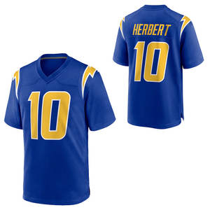 ชุดยูนิฟอร์มอเมริกันฟุตบอลแบบสั่งทำคุณภาพสูง แขนสั้น พิมพ์ลายบนผ้าโพลีเอสเตอร์ตาข่าย เสื้อและกางเกงฟุตบอลสำหรับทุกเพศ - Product Image 3