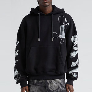 Nueva Llegada, Sudadera con Capucha para Hombre, Invierno, Sublimación, 100% Algodón, Transpirable, Diseño Sólido, Personalizada, ARTIST INDUSTRY - Product Image 3