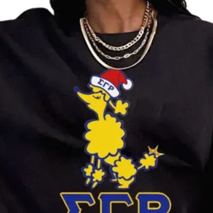 <b>Christmas</b> Crew Neck <b>Sweatshirt</b> Black <b>Women's</b> Holiday Pullover Fleece Top Long Sleeve Winter <b>Christmas</b> Apparel Casual Festive - Product Image 5