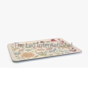 Unique Style Rounded Serving <b>Tray</b> Standard Size For Restaurant Hotels Tabletop Decorative Wood <b>Tray</b> <b>Snacks</b> Server Rounded <b>Trays</b> - Product Image 2