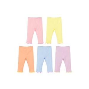 Pantalones de Punto 100% Algodón Estilo Coreano OZKIZ, Moda de Verano para Niñas de 2 a 6 Años, Venta al Por Mayor - Product Image 1