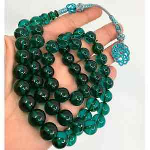 Classic Islamic Tasbih Prayer <b>Beads</b> Solid Color Resin <b>Plastic</b> Classic Look - Product Image 5