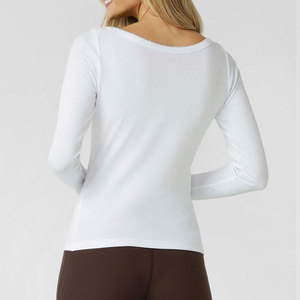 Chaleco Deportivo Personalizado de Alta Elasticidad para Mujer, Material de Spandex/Algodón, Tejido Formal, Absorbente de Sudor, de Alta Calidad, Sin Mangas, Venta al Por Mayor - Product Image 2