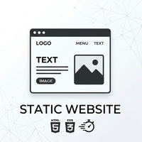 Statik Web Sitesi Tasarım ve Geliştirme Hizmetleri Hızlı Güvenli Duyarlı İş Web Sitesi Çözümleri