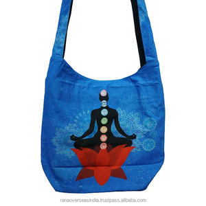 Bolso Bandolera Colorido con Diseño de Chakra y Loto para Yoga y Meditación, Bolso Cruzado Duradero y Moderno para Oficina, Universidad, Viajes y Uso Diario - Product Image 1