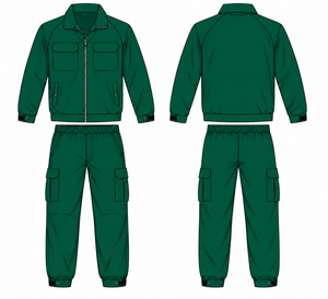 Custom Print logo Graphic Nylon Polyester Streetwear Oversize Men's Football Sports <b>Windbreaker</b> Tracksuit Set - Product Image 2