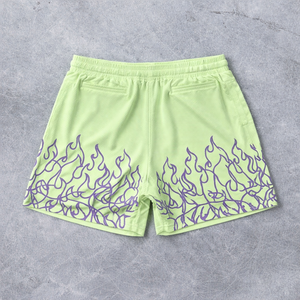 Pantalones Cortos de Estilo Urbano para Hombre, Ligeros, con Cordón en la Cintura, Casuales, de Verano, Fabricación Personalizada - Product Image 2