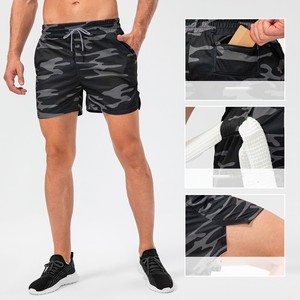Shorts de sport noirs légers, respirants, à séchage rapide, vêtements de sport d'entraînement athlétique, confortables, durables, vêtements de sport pour hommes - Product Image 2