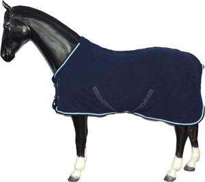 Couvertures d'hiver imperméables en polaire de haute qualité pour chevaux, doublées de tissu, pour l'extérieur et la protection en écurie, vente en gros personnalisée - Product Image 4
