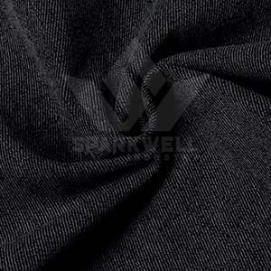 SPARKWELL INDUSTRY Women's Black Denim Eco-Friendly 100% Cotton <b>Trucker</b> <b>Jacket</b> Long Sleeve Button Front Turn Collar Casual - Product Image 4