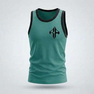 Débardeur pour homme de qualité supérieure, design personnalisé, imprimé, 100% coton, style décontracté par RIVIAN ATLANTIC - Product Image 2