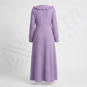 Tendencias de Moda Modesta, Abaya para Mujer, Ropa Casual Musulmana de Lujo, Cómoda y de Alta Calidad, Estilo al por Mayor - Product Image 2