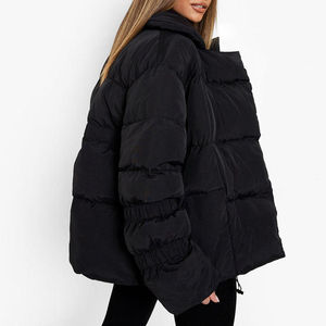 Chaqueta Acolchada Oversize Elegante para Mujer al por Mayor, Ropa de Invierno con Cremallera, Último Diseño, Precio Económico de Fabricante - Product Image 6