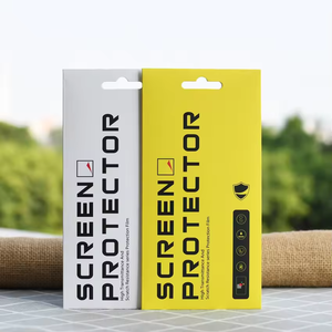 Boîte de protection d'écran en verre trempé en carton kraft réutilisable pour accessoires de téléphone portable (électronique grand public) - Product Image 2