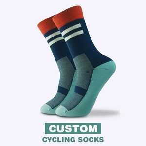 High Quality Customized Your Solid <b>Colour</b> Custom Cotton Crew <b>Socks</b> - Product Image 4