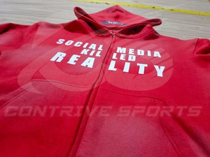 Sweat-shirts à capuche pour hommes en coton 100% de haute qualité, fermeture éclair, impression puff - Product Image 1