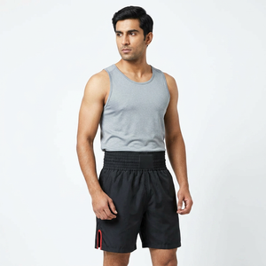 Short thaïlandais respirant en gros pour hommes et femmes, imprimé sur mesure, pour entraînement MMA, Muay Thai, boxe et arts martiaux - Product Image 1