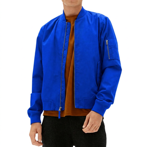 Men's Black Jacket <b>Canvas</b> Stand Collar Zipper Front Casual Winter Wear Regular Fit Solid Color Polyester Material Waterproof - Product Image 2