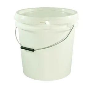 Wholesale 1L 2L 5L 7L 10L 18L Food Grade PP Plastic Pail Bucket with Lid and Handle (EZYLID)