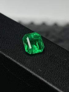Piedra Preciosa Suelta de Esmeralda Verde Natural, Corte Octogonal, para Joyería - Product Image 4