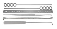 Ensemble de 27 instruments chirurgicaux ORL réutilisables en acier inoxydable de haute qualité pour tonsillectomie et adénoïdectomie, certifiés CE/ISO