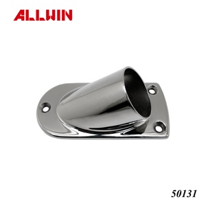 Modern Design Stainless Steel Round Tube <b>Handrail</b> Railing <b>Wall</b> Flanges Casting Fittings for Balcony Stair & Villa - Product Image 3