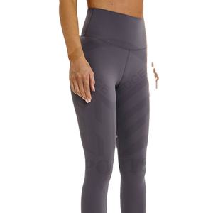 Cintura alta secado rápido Suave 4 vías estiramiento transpirable Yoga correr gimnasio entrenamiento ejercicio Leggings Fitness entrenamiento deportes Pantalones - Product Image 1