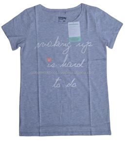 Camiseta estampada informal para mujer 2022, última moda, de talla grande, bordado transpirable, técnicas teñidas, decoración de logotipo - Product Image 1