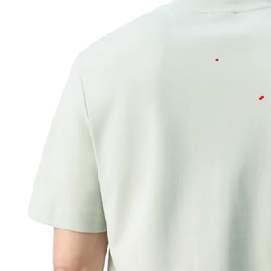 Camiseta de Hombre, Cuello Redondo, Manga Corta, Color Sólido, Tejido de Punto, Casual, Transpirable, Ecológica, Poliéster/Algodón, con Logotipo Personalizado - Product Image 4