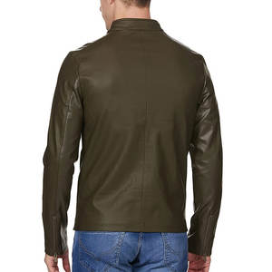 Chaqueta de cuero transpirable para hombre, ropa informal de invierno, chaqueta de invierno para hombre a precio razonable - Product Image 5