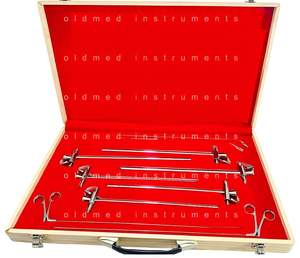 ชุดบรอนโคลสโคปแบบแข็งสำหรับเด็กใช้ในทางการแพทย์ทำจากสเตนเลสซีไอโซ - Product Image 2