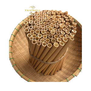 Good Choice - Pajitas de Bambú Natural, 500 Unidades, 200 mm, Logotipo Personalizado Industrial, Ecológicas, Desechables, Biodegradables, para Fiestas - Product Image 3